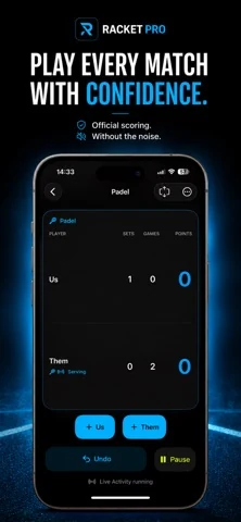 Live scoring on iPhone